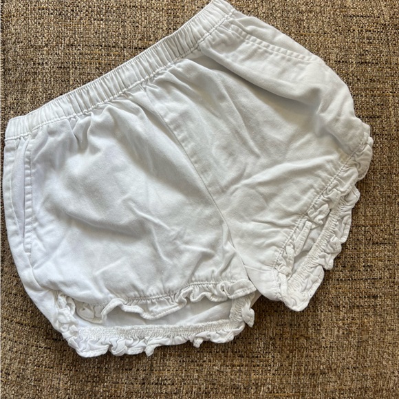 Crewcuts girls sz 8 Ruffle Shorts lot of 3 Blue, lavender, White - Picture 3 of 7